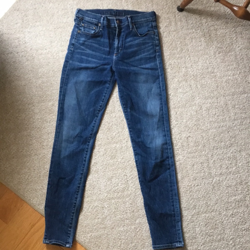 Citizens of Humanity high rise skinny jeans